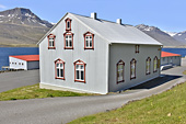 Ancienne maison sur le port - Village de "Faskrudsfjordur" - Islande