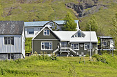Ancienne maison "Nyborg" de 1926 - Village de "Faskrudsfjordur" - Islande