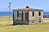 Restes des ruines de l'hôpital français de "Faskrudsfjordur" à "Hafnarnes" - Islande