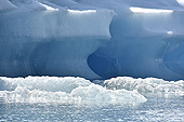 Détail d'un iceberg dans le Lagon glaciaire de "Jökulsárlón" - Islande