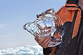 "Diamant de glace" - Lagon glaciaire de "Jökulsárlón" - Islande