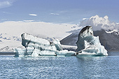 Iceberg dans le Lagon glaciaire de "Jökulsárlón" - Islande