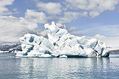 Iceberg dans le Lagon glaciaire de "Jökulsárlón" - Islande