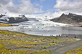 Lagon et glacier de "Fjallsárlón" - Islande