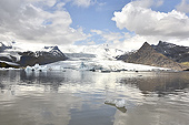 Lagon et glacier de "Fjallsárlón" - Islande