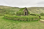 La chapelle - Ferme de "Stöng Thjodveldisbaerinn" - "Landmannalaugar" - Islande