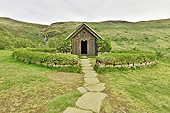 La chapelle - Ferme de "Stöng Thjodveldisbaerinn" - "Landmannalaugar" - Islande