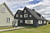 Maison construite en 1765 pour un marchand et sa famille danoise - "Eyrarbakki" - Islande