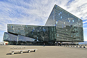"Harpa" est une salle de concert et un centre des congrès - Ouverture le 13 mai 2011 - Cabinet d'architecture danois "Henning Larsen" - Reykjavik - Islande