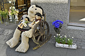 Poupées "Sobo" dans la rue "Laugavegur" - Reykjavik - Islande - Reykjavik - Islande