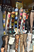 Vitrine magasin de collants - Rue "Laugavegur" - Reykjavik - Islande