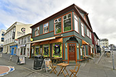 Restaurant dans la rue "Laugavegur" - Reykjavik - Islande