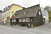 Plus vieille maison de Reykjavik datant de 1764, rue "Adalstraeti" - Islande
