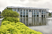 Hôtel de ville donnant sur le lac "Tjörnin" - Reykjavik - Islande