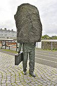 Monument dédié à la bureaucratie inconnue (1993) - Sculpture de "Magnus Tomasson" - Reykjavik - Islande