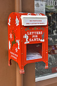Boîte aux lettres pour le Père Noël dans la rue "Laugavegur" - Reykjavik - Islande