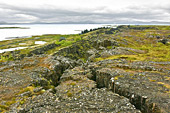 Faille de "l'Almannagjá" - Parc National de "Thingvellir" - Islande