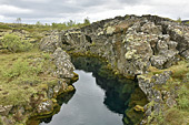 Faille de "l'Almannagjá" - Parc National de "Thingvellir" - Islande