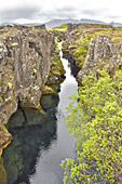 Faille de "l'Almannagjá" - Parc National de "Thingvellir" - Islande