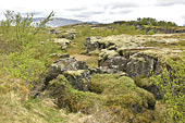 Faille de "l'Almannagjá" - Parc National de "Thingvellir" - Islande