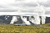 "Deildartunguhver" est une source chaude Jaillissant à une température de 100 °C - Islande