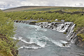 Cascades de "Hraunfossar" - Islande