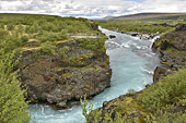 Cascades de "Hraunfossar" - Islande