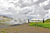 "Deildartunguhver" est une source chaude Jaillissant à une température de 100 °C - Islande