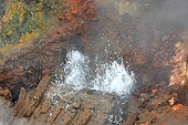 "Deildartunguhver" est une source chaude Jaillissant à une température de 100 °C - Islande