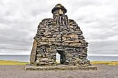 Péninsule de "Snæfellsnes" - Statue de "Bárdur Snæfellsás" - Falaises de "Lóndrangar" - Islande