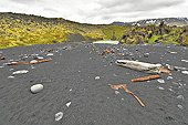 Plage de "Djúpalónssandur" - Restes de l’épave du chalutier britannique, "The Epine GY7" - Islande