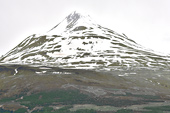 La montagne "Kista" (1447 mètres) vue depuis la ville - Akureyri - Islande