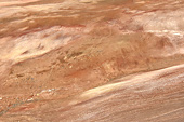 Détail du sol coloré de soufre - Solfatares de "Námafjall" - Islande