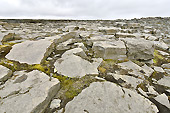 Marche à travers des champs de lave vers la chute d'eau de "Dettifoss" - Islande