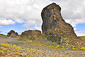 Rochers dans le canyon de "Hiljódaklettar" - Islande