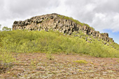 Rocher dans le canyon de "Hiljódaklettar" - Islande