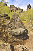 Siège de l’ogresse "Gryla" - Champ de lave de "Dimmuborgir" - Islande