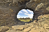 L’entrée de l’enfer - Champ de lave de "Dimmuborgir" - Islande