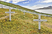 Le cimetière des marins français - Village de "Faskrudsfjordur" - Islande