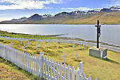 Le cimetière des marins français - Village de "Faskrudsfjordur" - Islande