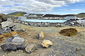 Centrale géothermique de "Svartsengi" - Blue Lagoon, "Bláa Lónid" en islandais, nom d'une station thermale - Islande