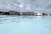 Blue Lagoon, "Bláa Lónid" en islandais, nom d'une station thermale - Islande