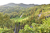 Cascade "Voile de la mariée" sur la route de Salazie - La Réunion