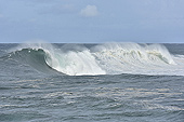 Vagues se fracassant sur la plage de Terre Sainte - La Réunion