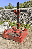 Tombe de "Emmanuel Fontaine" (1886-1911), complice de "Sitarane" - La Réunion