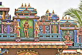 Temple Tamoul "Shri Maha Badra Karli" situé dans le quartier de la "Ravine Blanche" à Saint Pierre - La Réunion