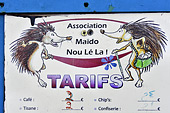Tarifs de l'association "Maïdo nou lé la" - La Réunion