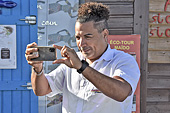 Notre guide Joselito "Zosé" photographiant "Doudou" - La Réunion