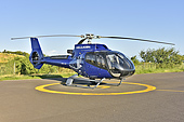 Hélicoptère "Écureuil Eurocopter" de la compagnie "Hélilagon" - La Réunion