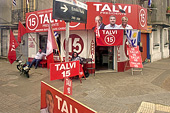 Permanence d'un candidat à l'élection présidentielle d'octobre 2019 - Montévidéo - URUGUAY